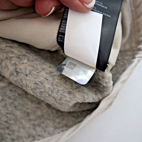 The North Face Men's Sz XL Sandstone Heather Gordon Lyons Full Zip Vest - Picture 7 of 9